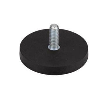 rubber coated pot magnet stc