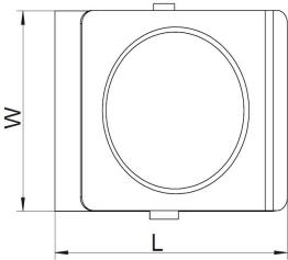 Magnetic Clip SWFK30 Structural Drawing